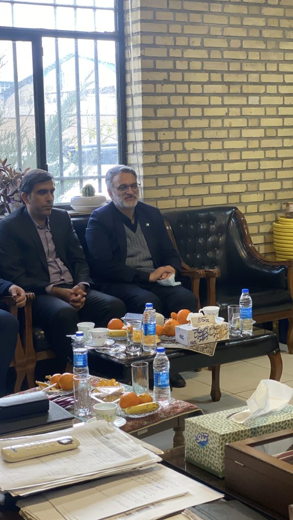 The Director General of Khorasan Razavi Standards visited the best unit in 1402